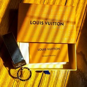 Louis Vuitton Black Keychain